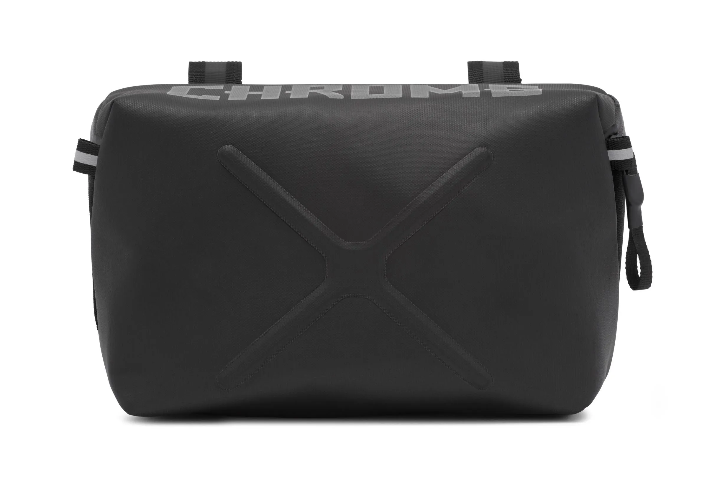 Chrome Helix Handlebar Bag