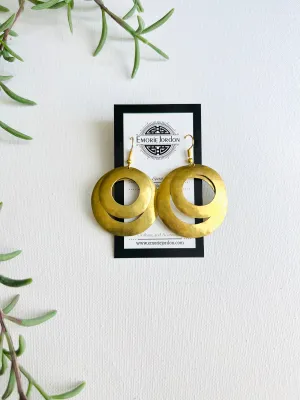 Coja Handmade Brass Earrings