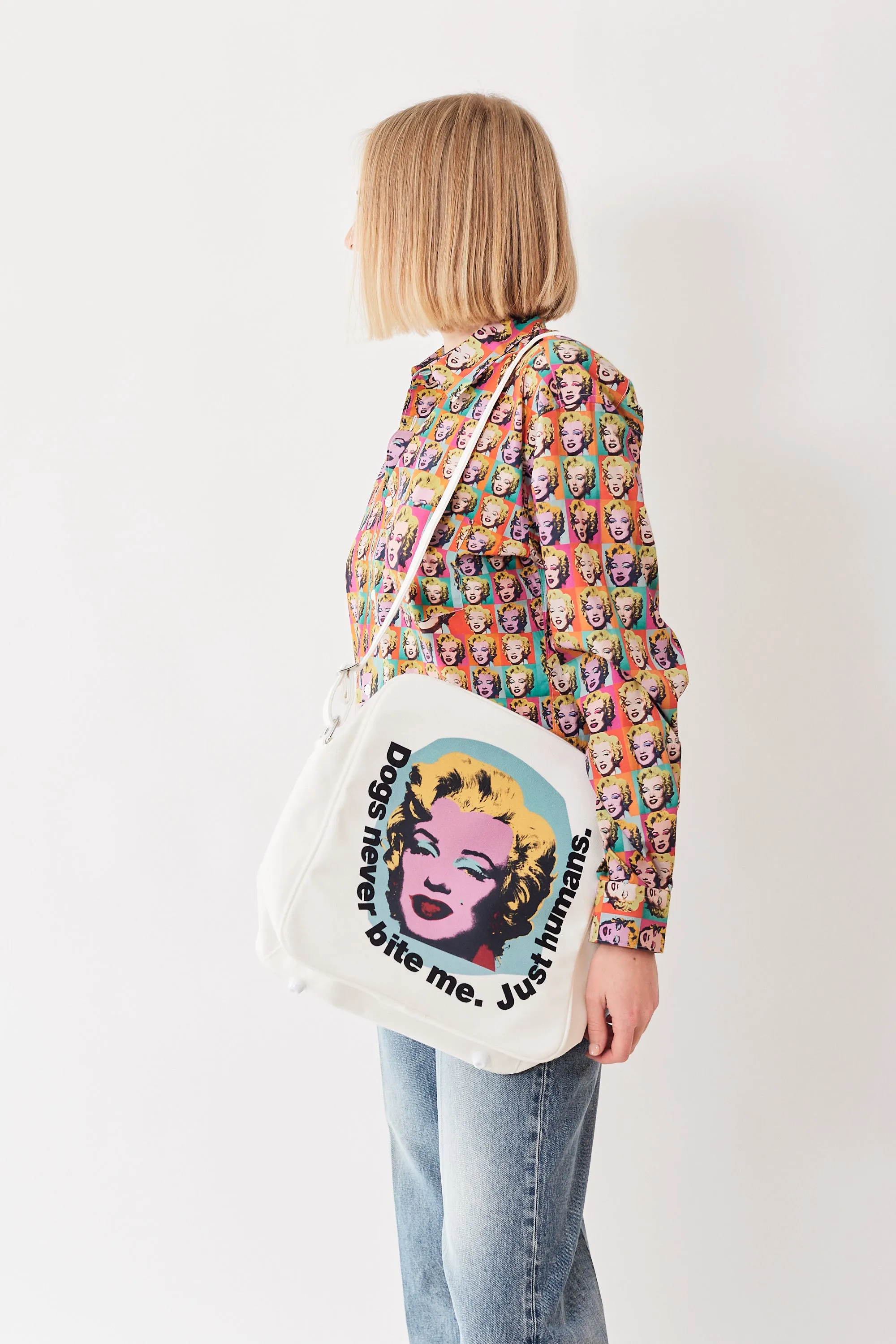 Comme des Garçons Andy Warhol Dogs Never Bite Bag