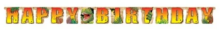 Dinosaur Jointed Birthday Banner