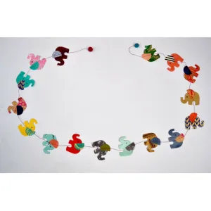 Elephant Paper Garland