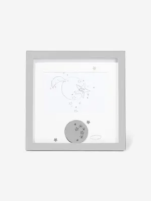 English Trousseau Baby Star Box Frame in Silver
