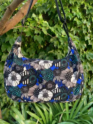 Everyday Bag - Wild Floral Cobalt