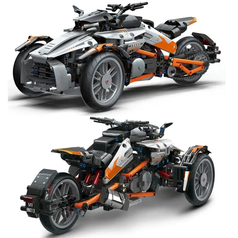 Fast Spyder Bike Motorcycle Bricks Kids Toys 88013