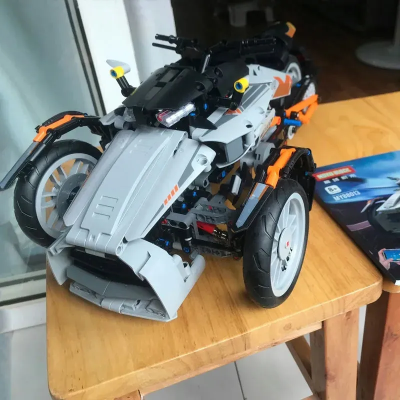 Fast Spyder Bike Motorcycle Bricks Kids Toys 88013