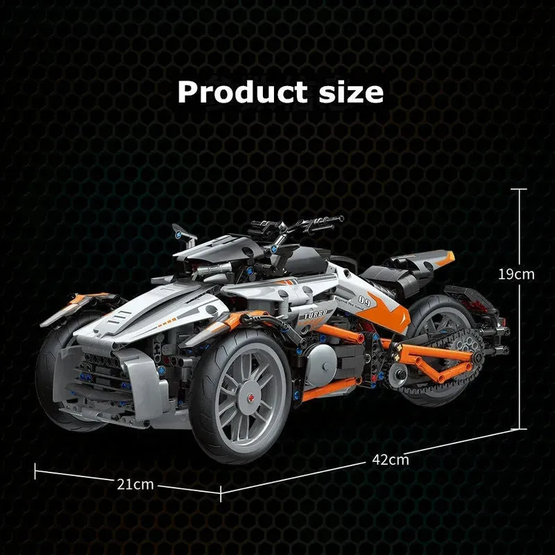 Fast Spyder Bike Motorcycle Bricks Kids Toys 88013
