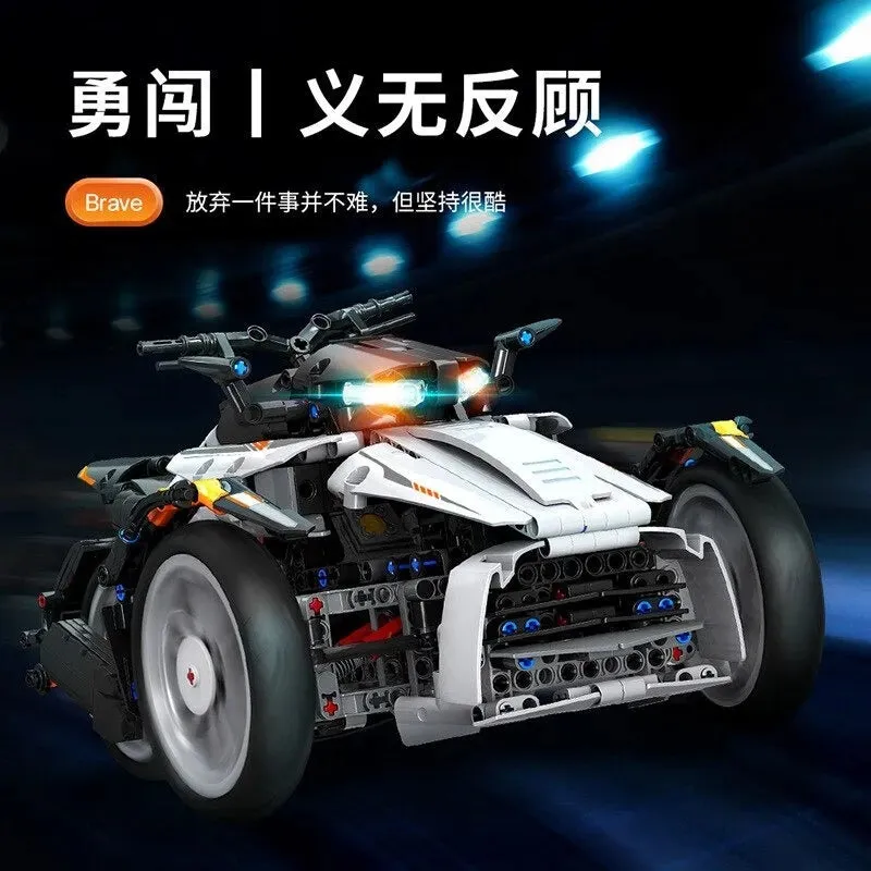 Fast Spyder Bike Motorcycle Bricks Kids Toys 88013
