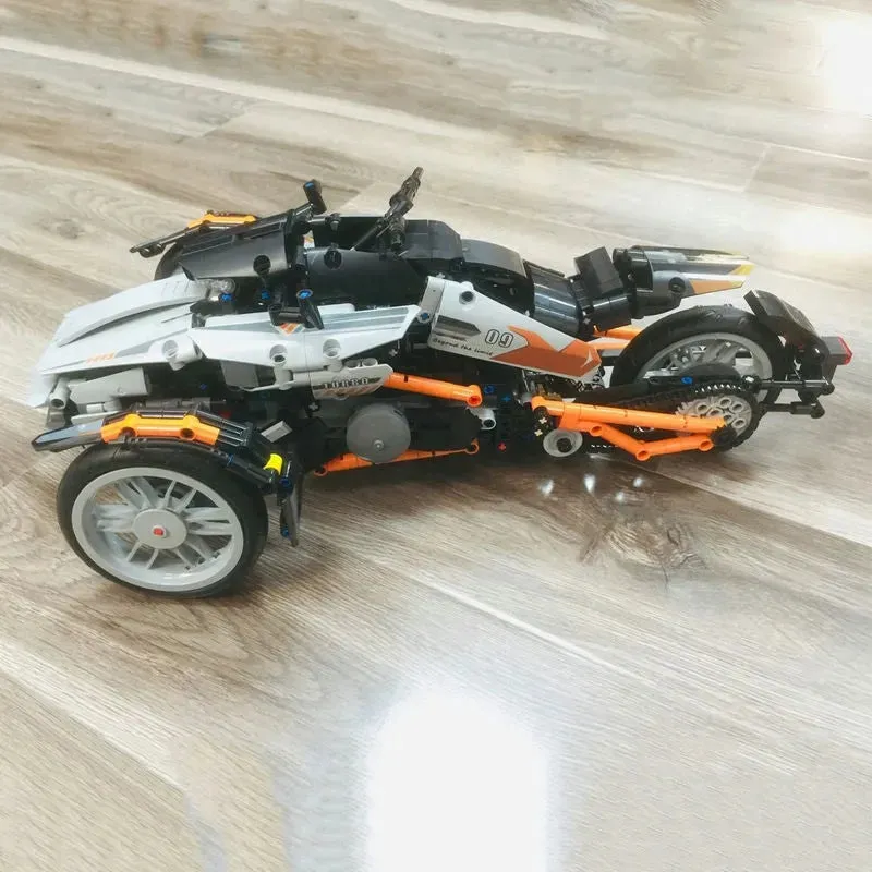 Fast Spyder Bike Motorcycle Bricks Kids Toys 88013