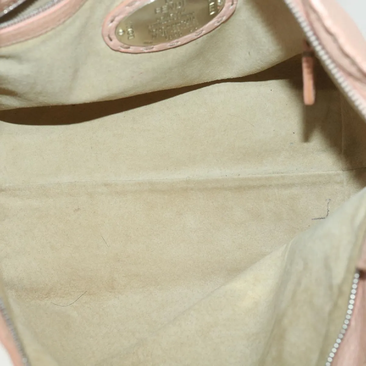 FENDI Celeria Tote Bag Leather Pink  bs4616