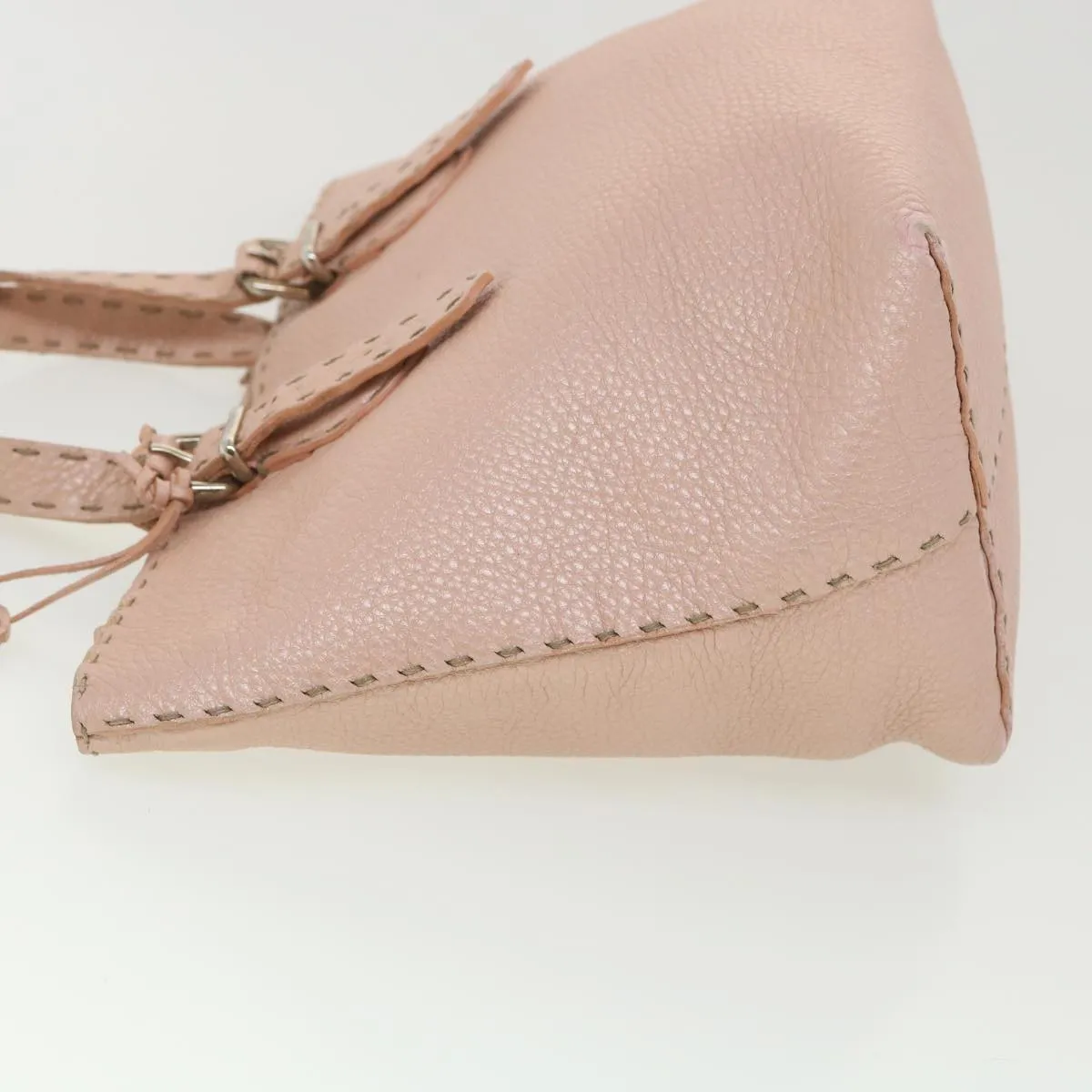 FENDI Celeria Tote Bag Leather Pink  bs4616