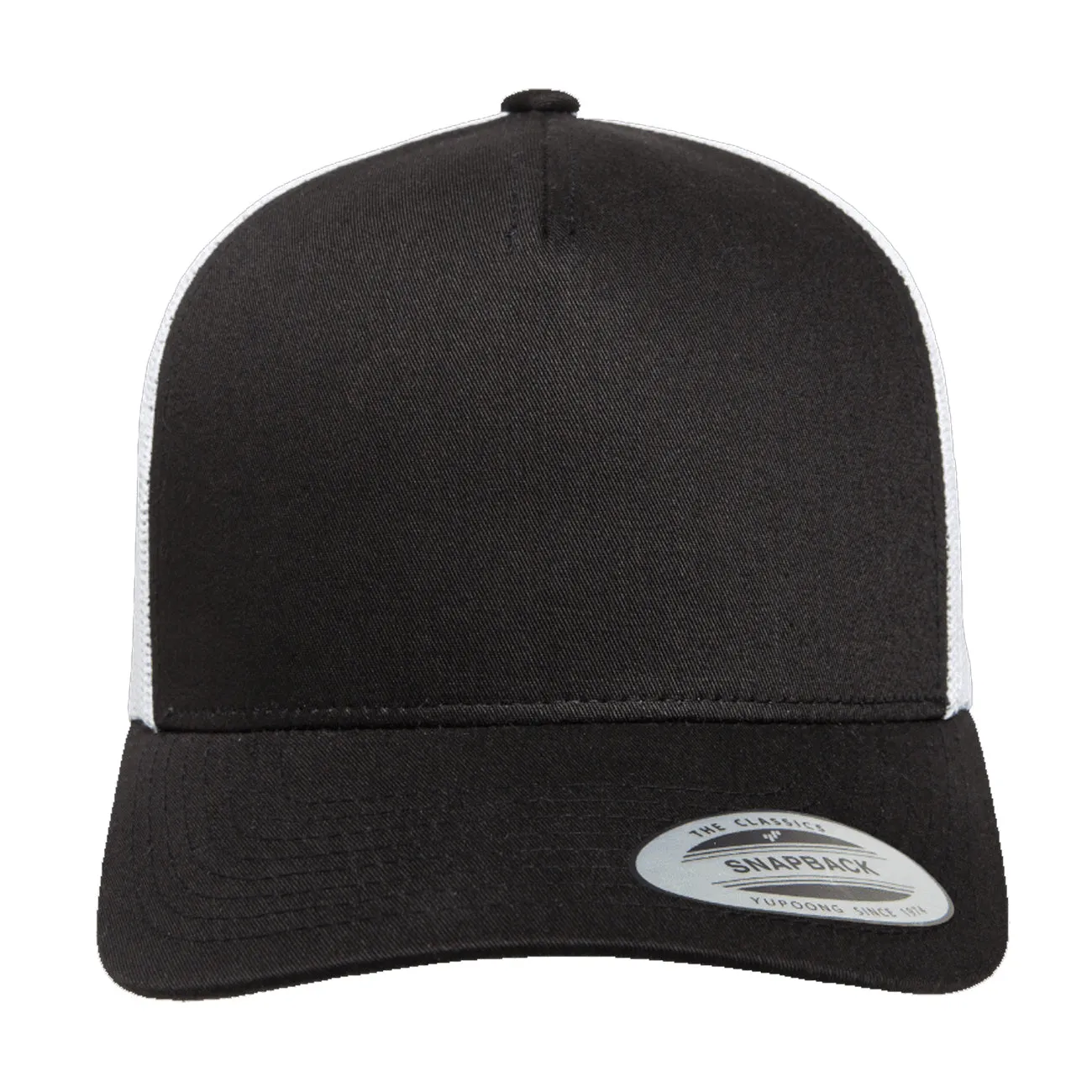 Flexfit Yupoong Classics® 5-Panel Retro Mesh Trucker Cap - 2-Tone