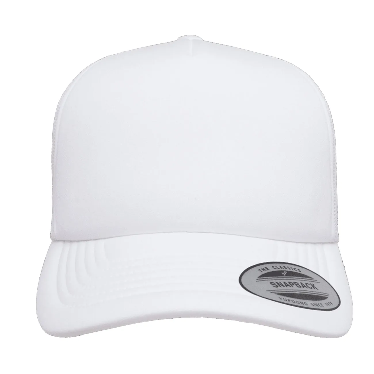 Flexfit Yupoong Classics® Curved Visor Foam Trucker Cap