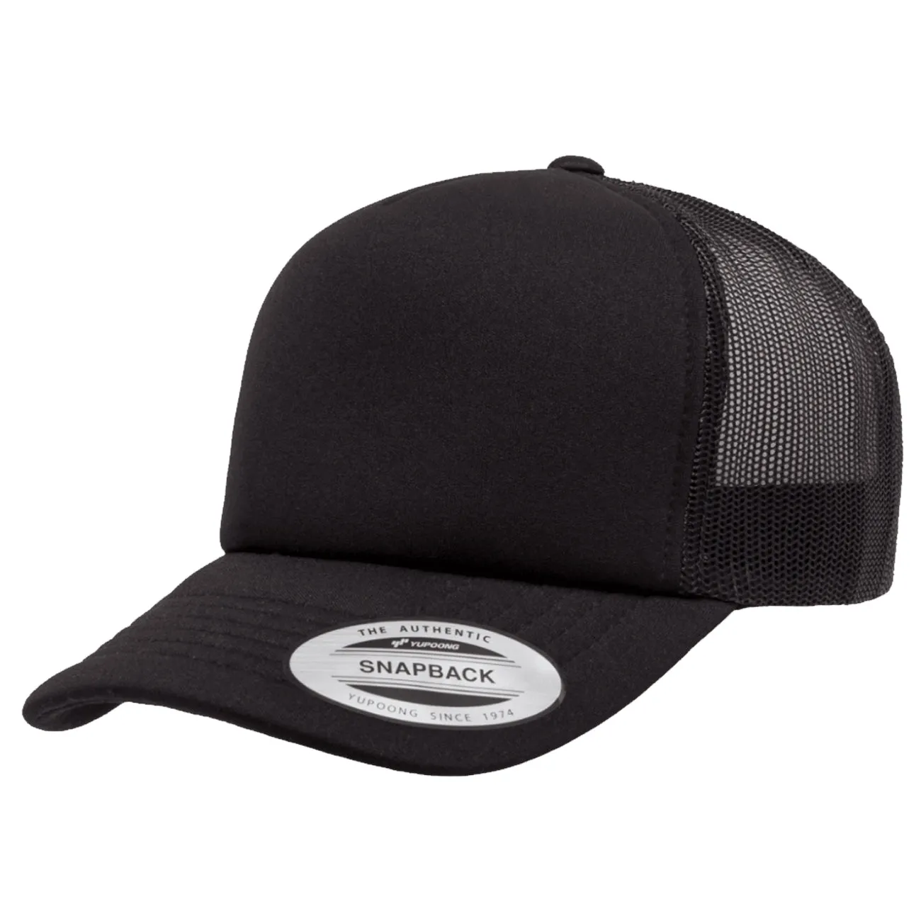 Flexfit Yupoong Classics® Curved Visor Foam Trucker Cap