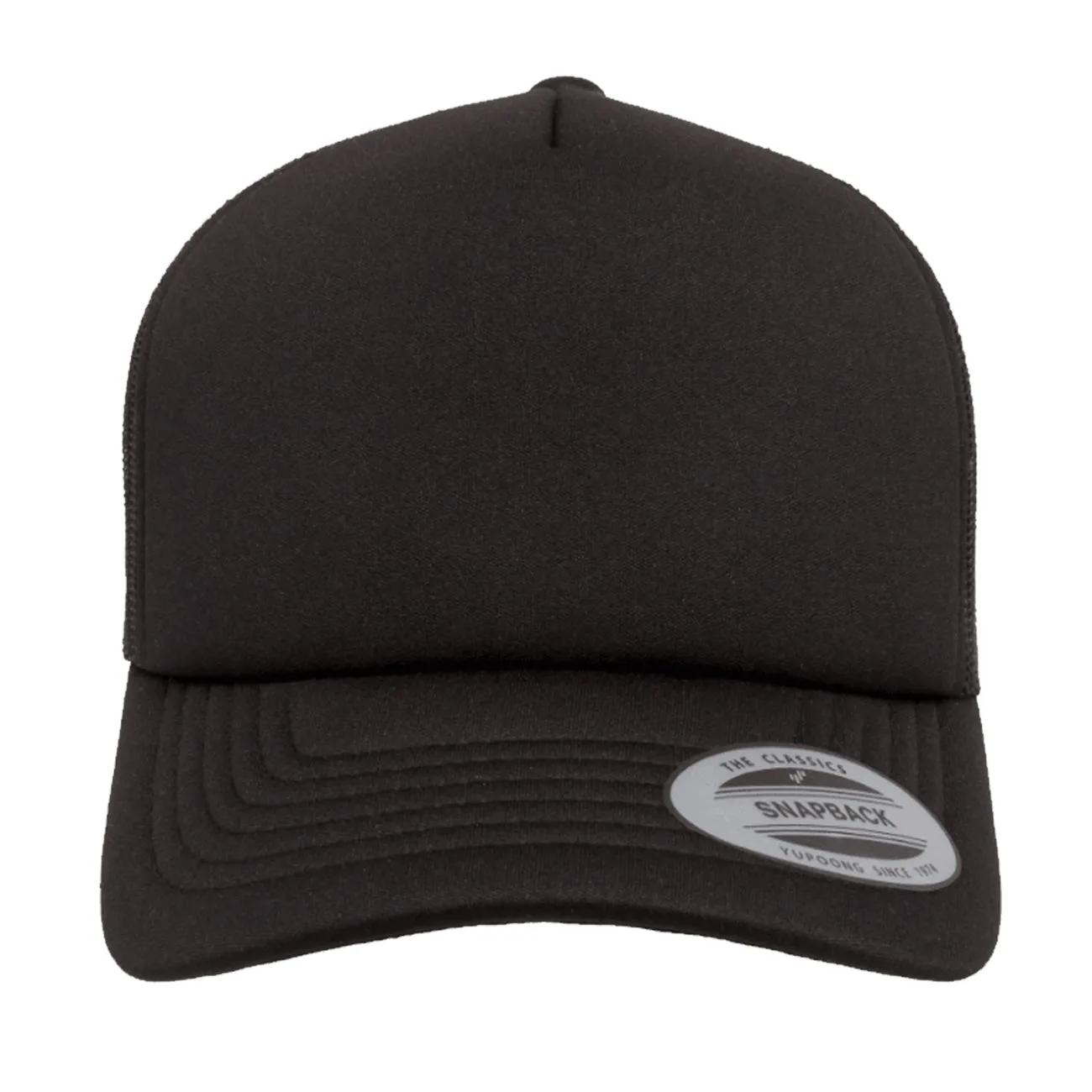 Flexfit Yupoong Classics® Curved Visor Foam Trucker Cap