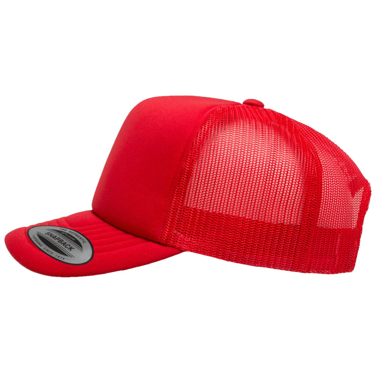 Flexfit Yupoong Classics® Curved Visor Foam Trucker Cap