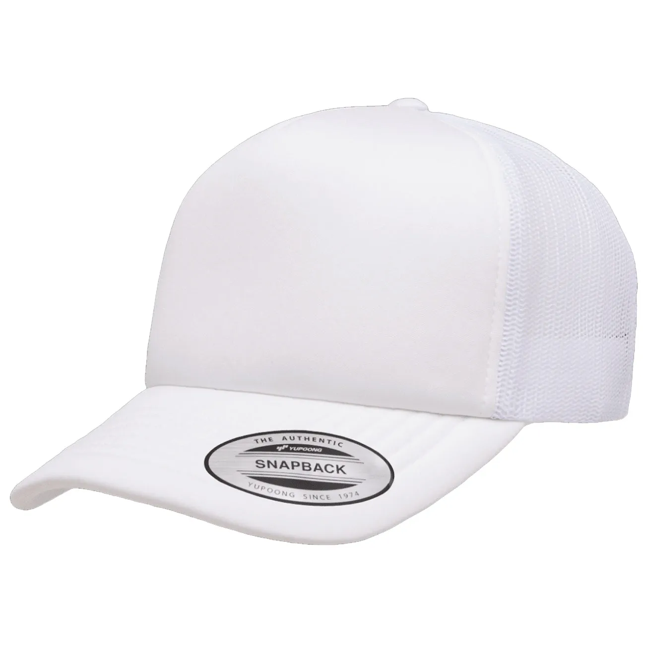 Flexfit Yupoong Classics® Curved Visor Foam Trucker Cap