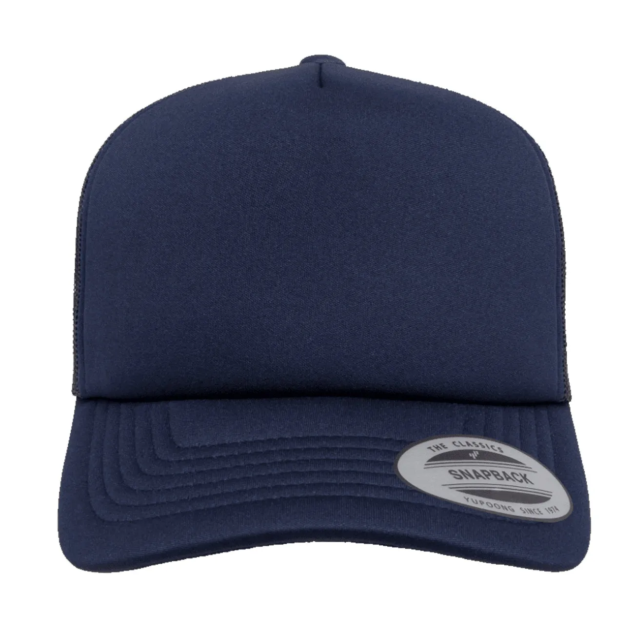 Flexfit Yupoong Classics® Curved Visor Foam Trucker Cap