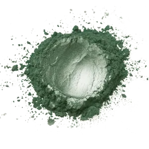 Frosted Green Luster Dust