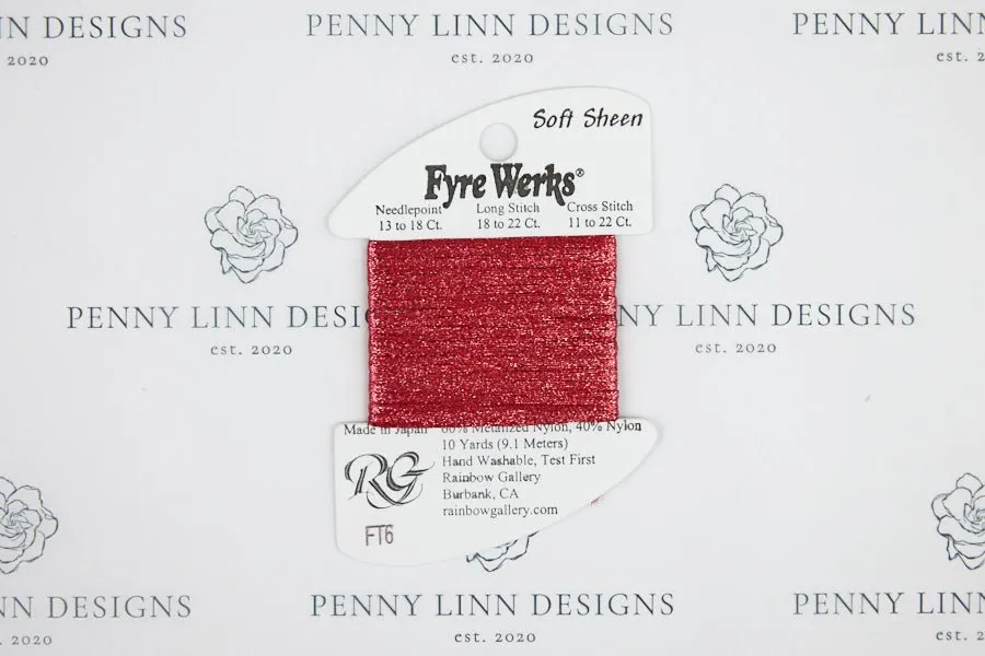 Fyre Werks Soft Sheen FT6 Brite Christmas Red