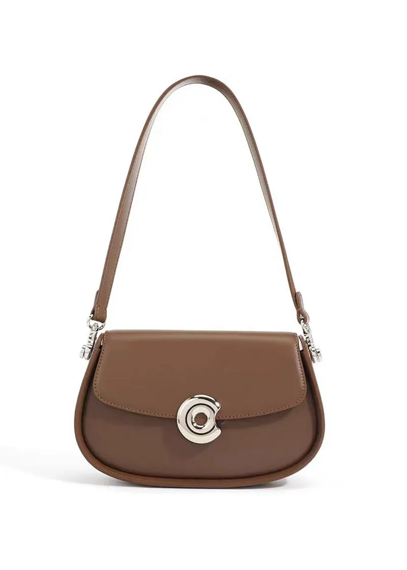 Genuine Leather Saddle Bag