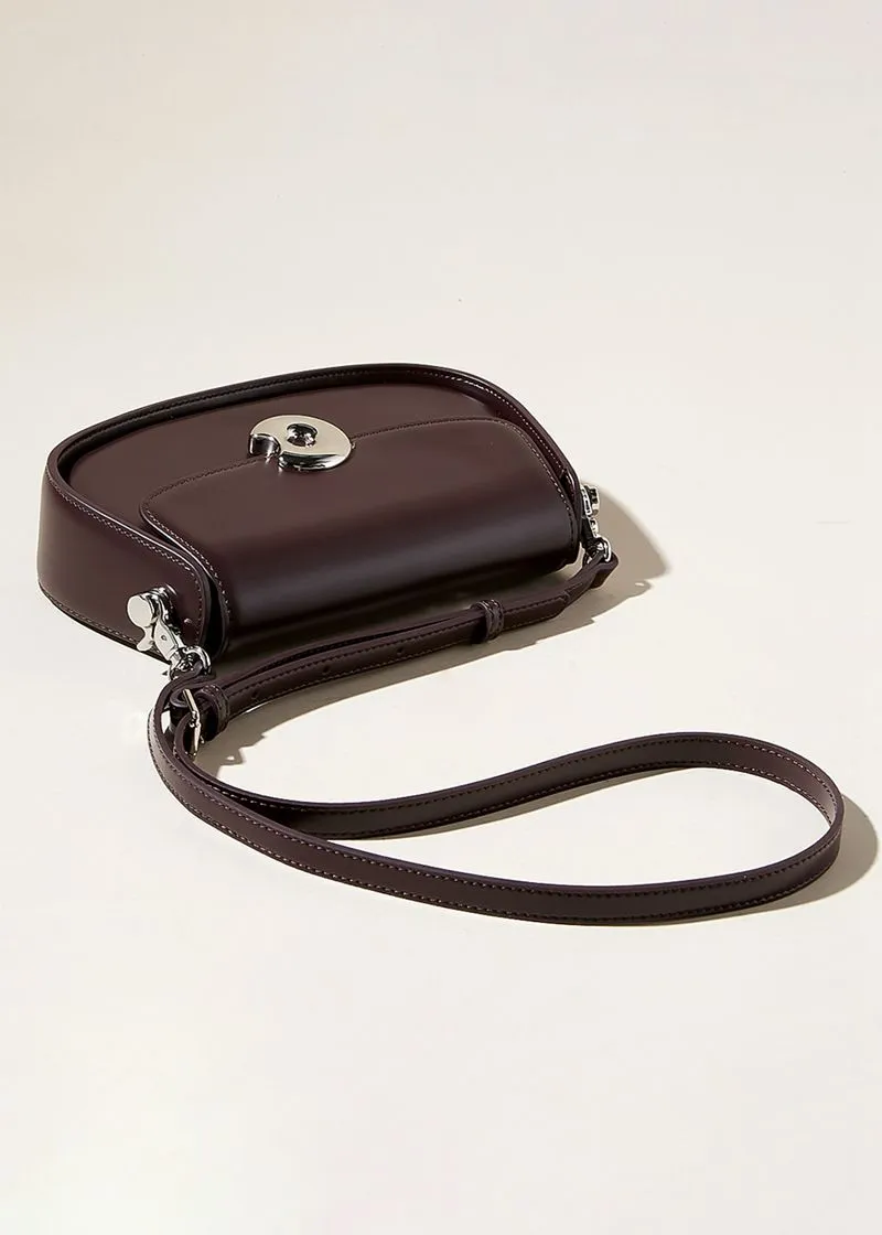 Genuine Leather Saddle Bag