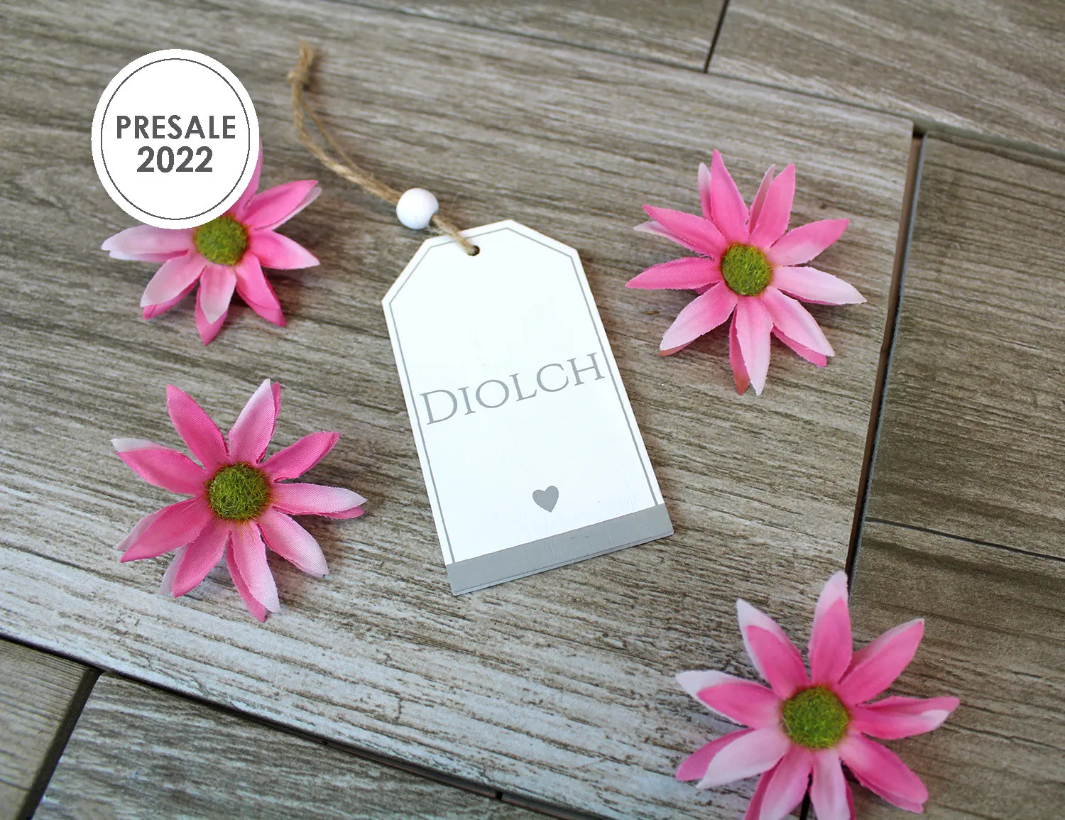 Gift Tag 'Diolch' thank you