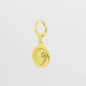 Gold Cowboy Hat Charm CH-111