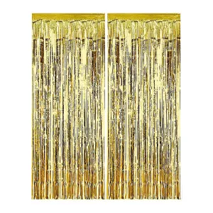 Gold Foil Door Curtain