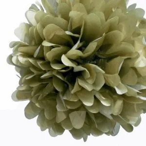 Gold Tissue Pom Pom (2 sizes)