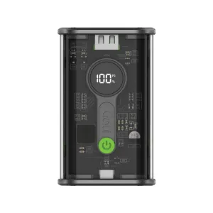 Goui Nano 10000 mAh Digital Transparent Power Bank