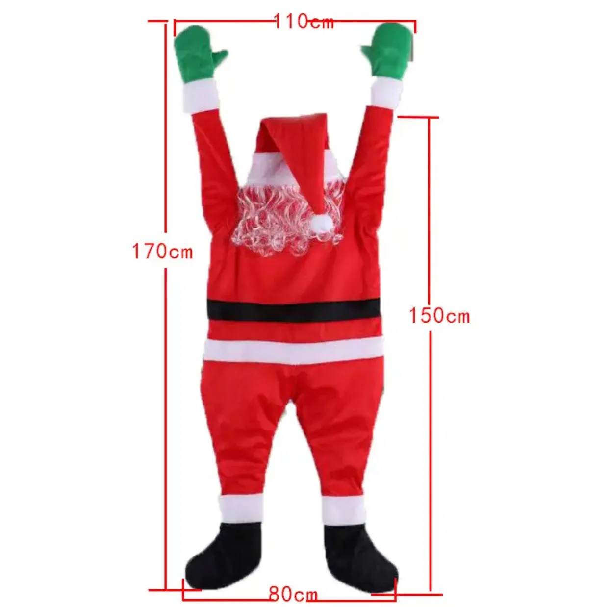 Hanging Wall or Window Santa