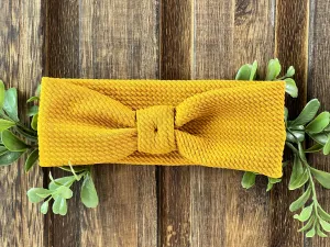 Headband - Textured - Gold