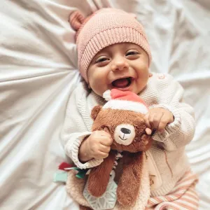 Holiday Bear Itzy Lovey™ Plush   Teether Toy