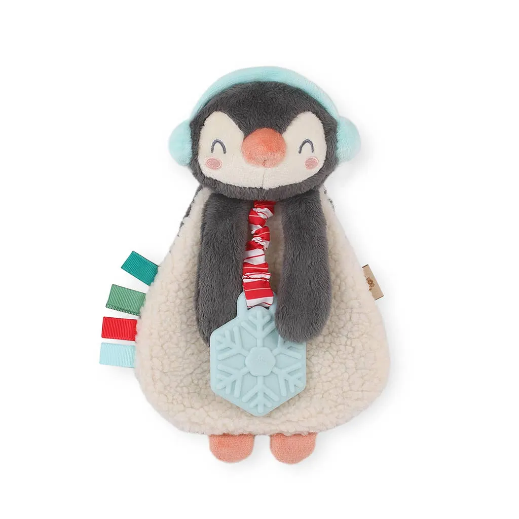 Holiday Penguin Itzy Lovey™ Plush   Teether Toy