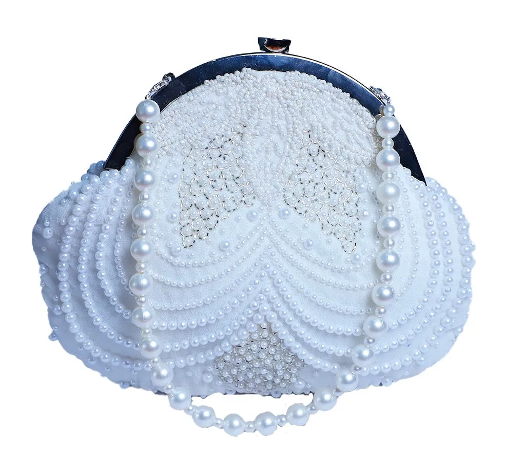 Ishik HAlf Framed Clutch Purse Handbags