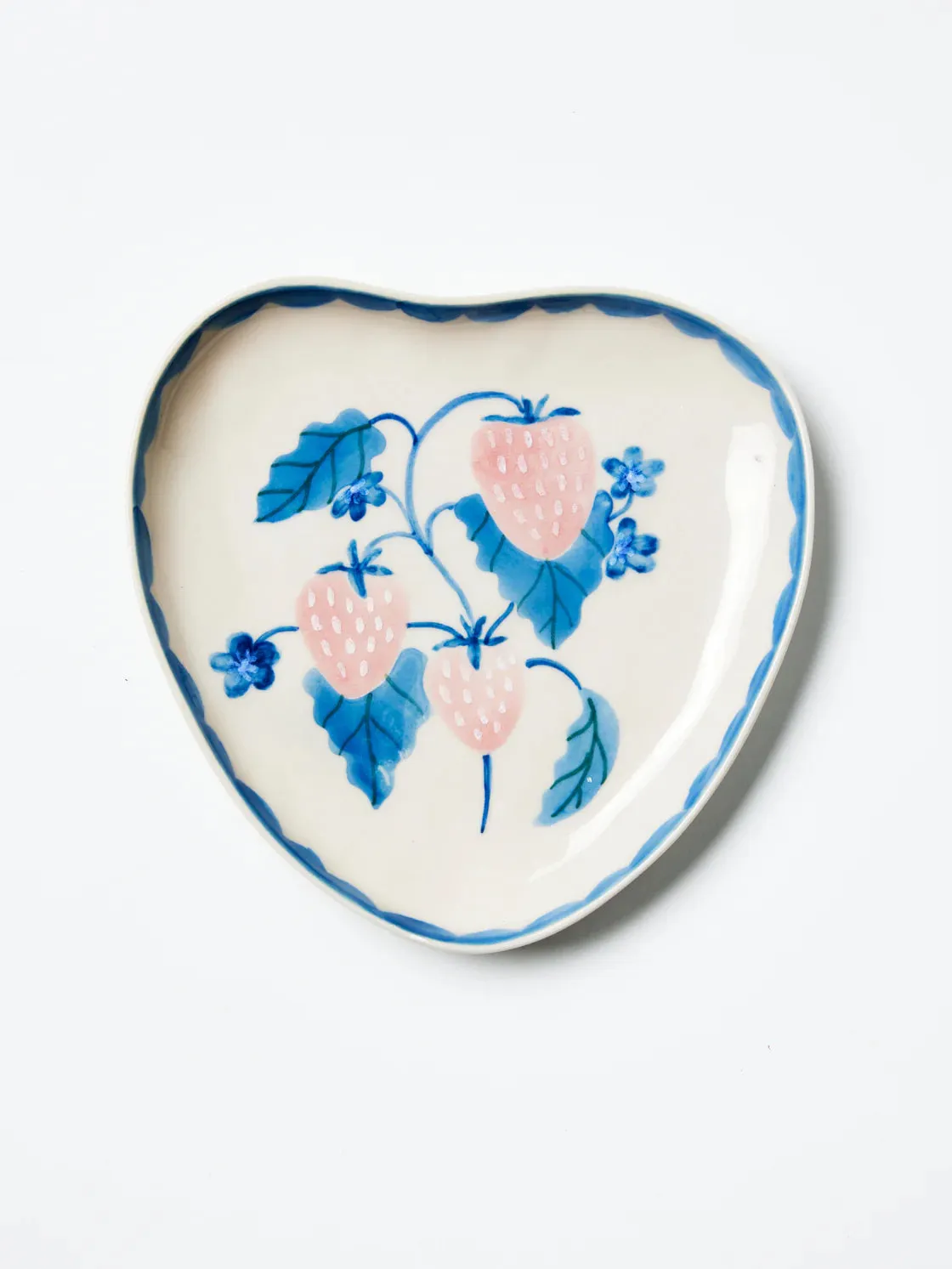 JONES & CO TRAY | Strawberry Heart Blue