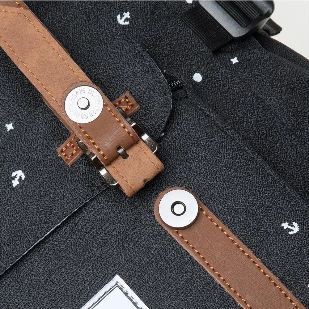 KAUKKO Backpack for city trips, EP5-12 ( Black /19.7L )