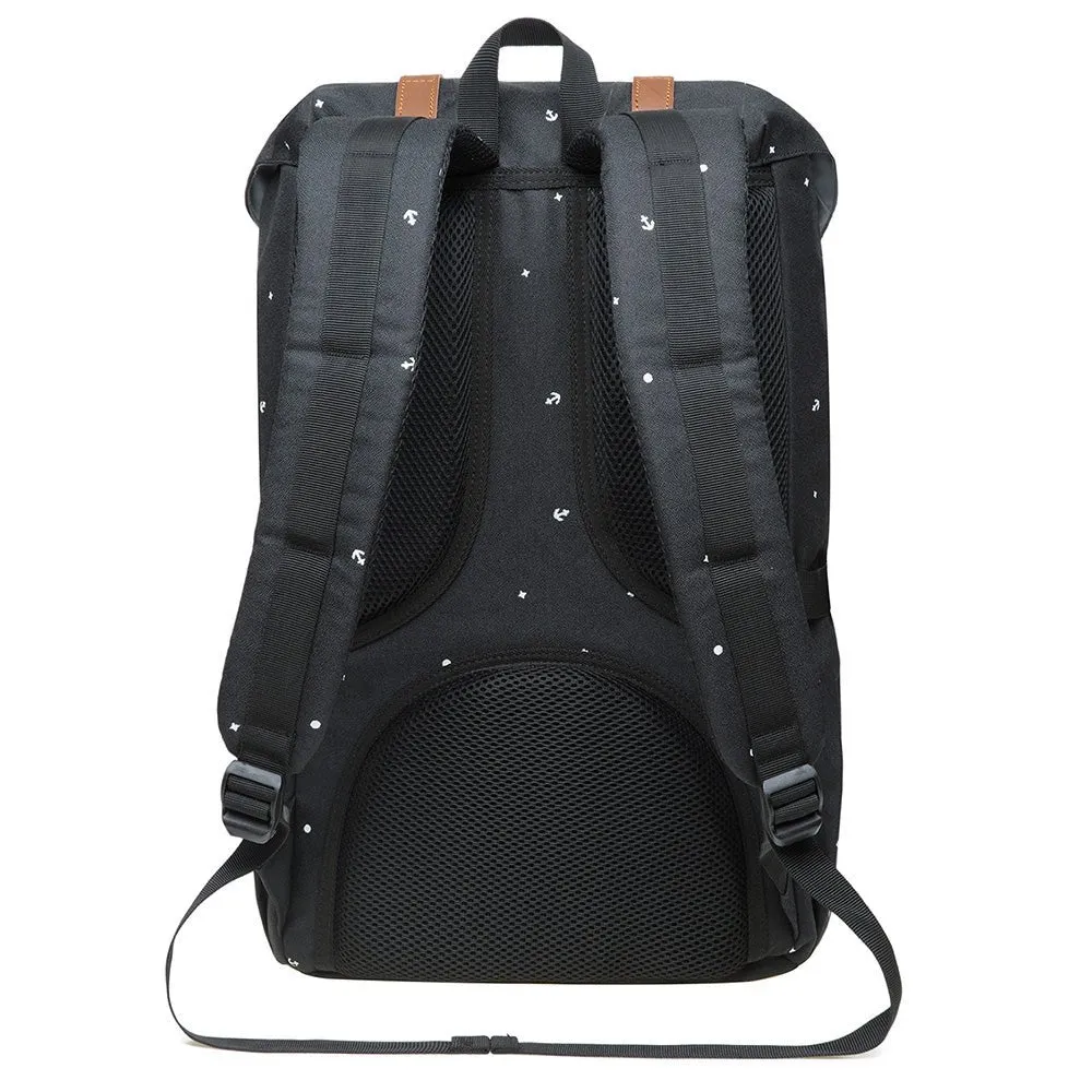 KAUKKO Backpack for city trips, EP5-12 ( Black /19.7L )