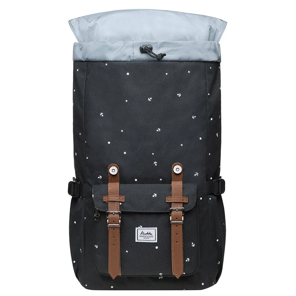KAUKKO Backpack for city trips, EP5-12 ( Black /19.7L )