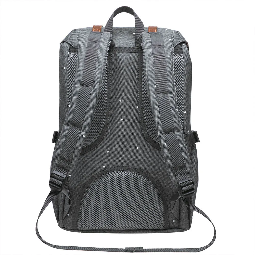 KAUKKO Backpack for city trips, EP5-7 ( Grey Point / 16.1L )