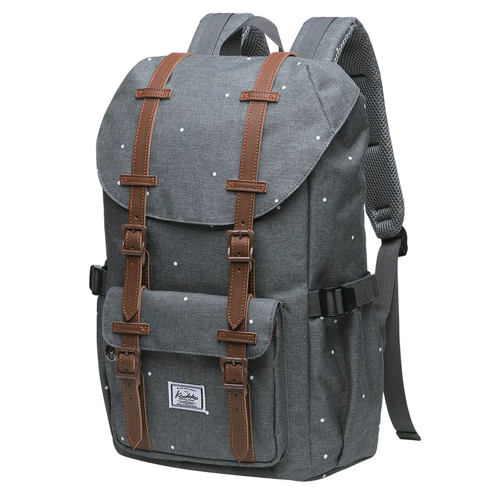 KAUKKO Backpack for city trips, EP5-7 ( Grey Point / 16.1L )