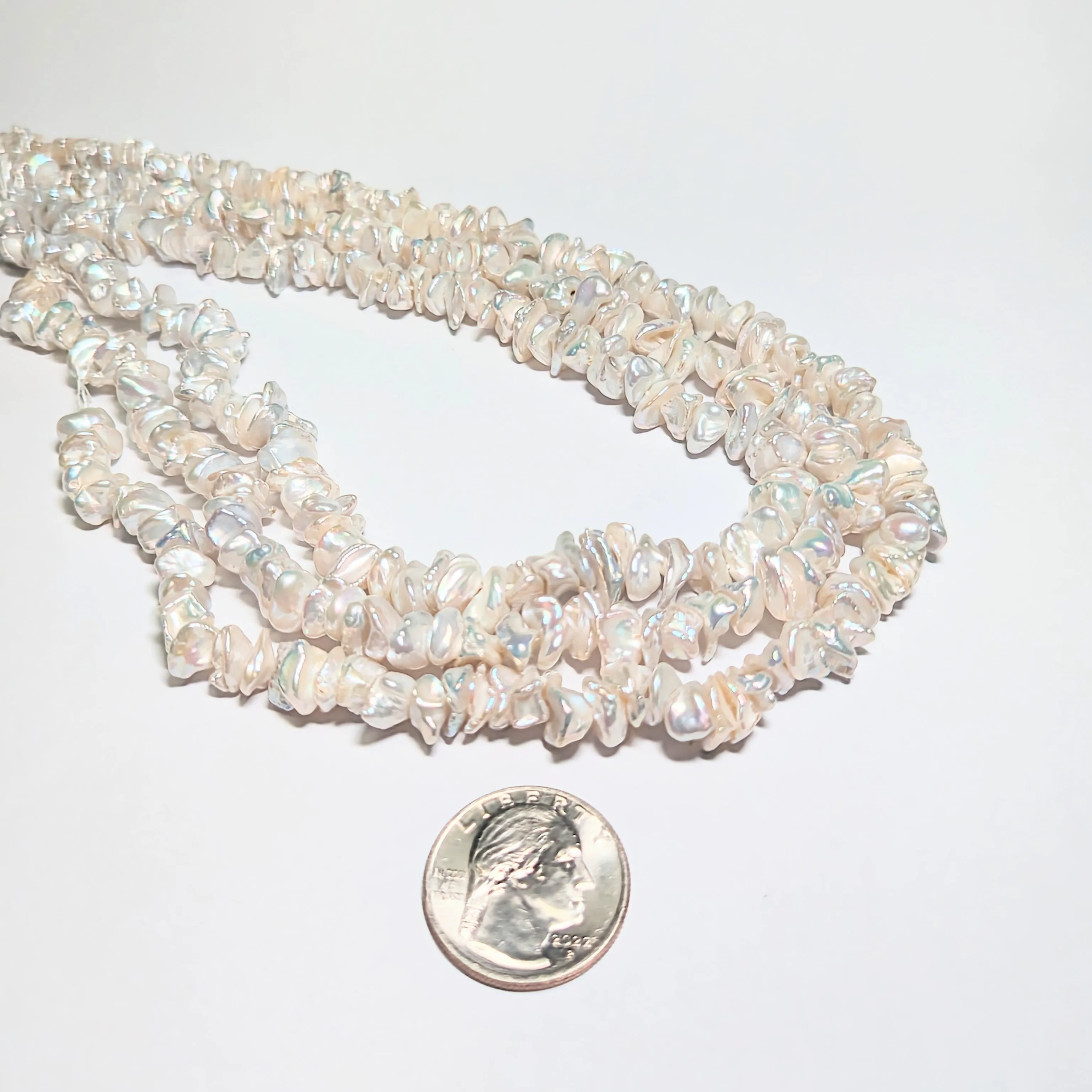 Keshi Pearls - 10x3mm