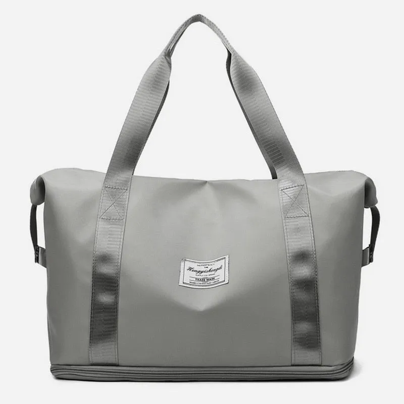 Large Capacity Folding Travel Bag Women Capacity Hand Luggage Business Trip Traveling Bags WaterProof Unisex Large Capacity Bag