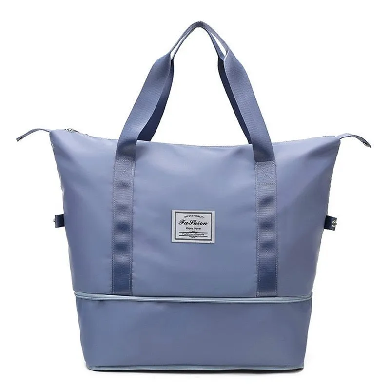 Large Capacity Folding Travel Bag Women Capacity Hand Luggage Business Trip Traveling Bags WaterProof Unisex Large Capacity Bag