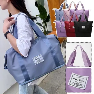 Large Capacity Folding Travel Bag Women Capacity Hand Luggage Business Trip Traveling Bags WaterProof Unisex Large Capacity Bag