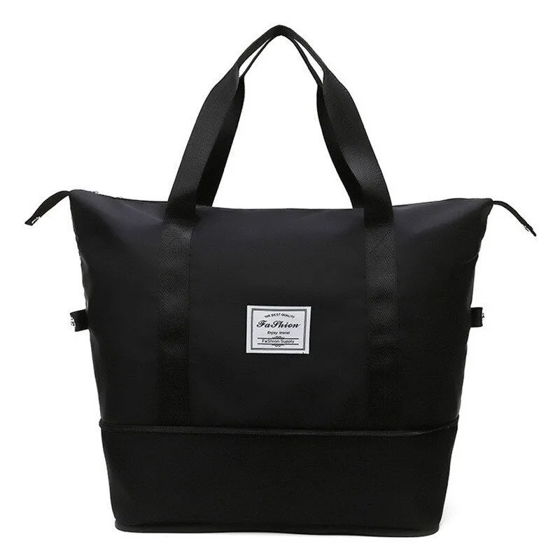 Large Capacity Folding Travel Bag Women Capacity Hand Luggage Business Trip Traveling Bags WaterProof Unisex Large Capacity Bag