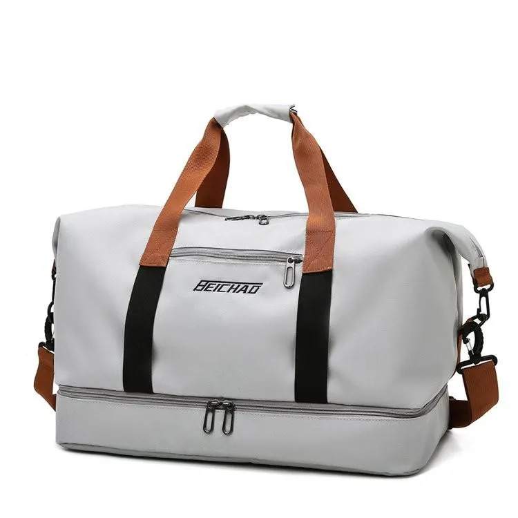 Large capacity Travel Bag Fashion Women Yoga Mat Fitness Gym Bag Waterproof Sport Bag Shoulder Bag