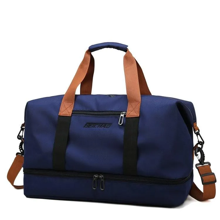 Large capacity Travel Bag Fashion Women Yoga Mat Fitness Gym Bag Waterproof Sport Bag Shoulder Bag