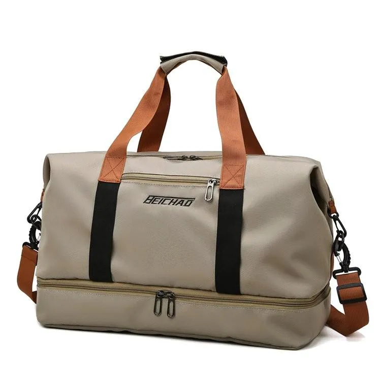 Large capacity Travel Bag Fashion Women Yoga Mat Fitness Gym Bag Waterproof Sport Bag Shoulder Bag