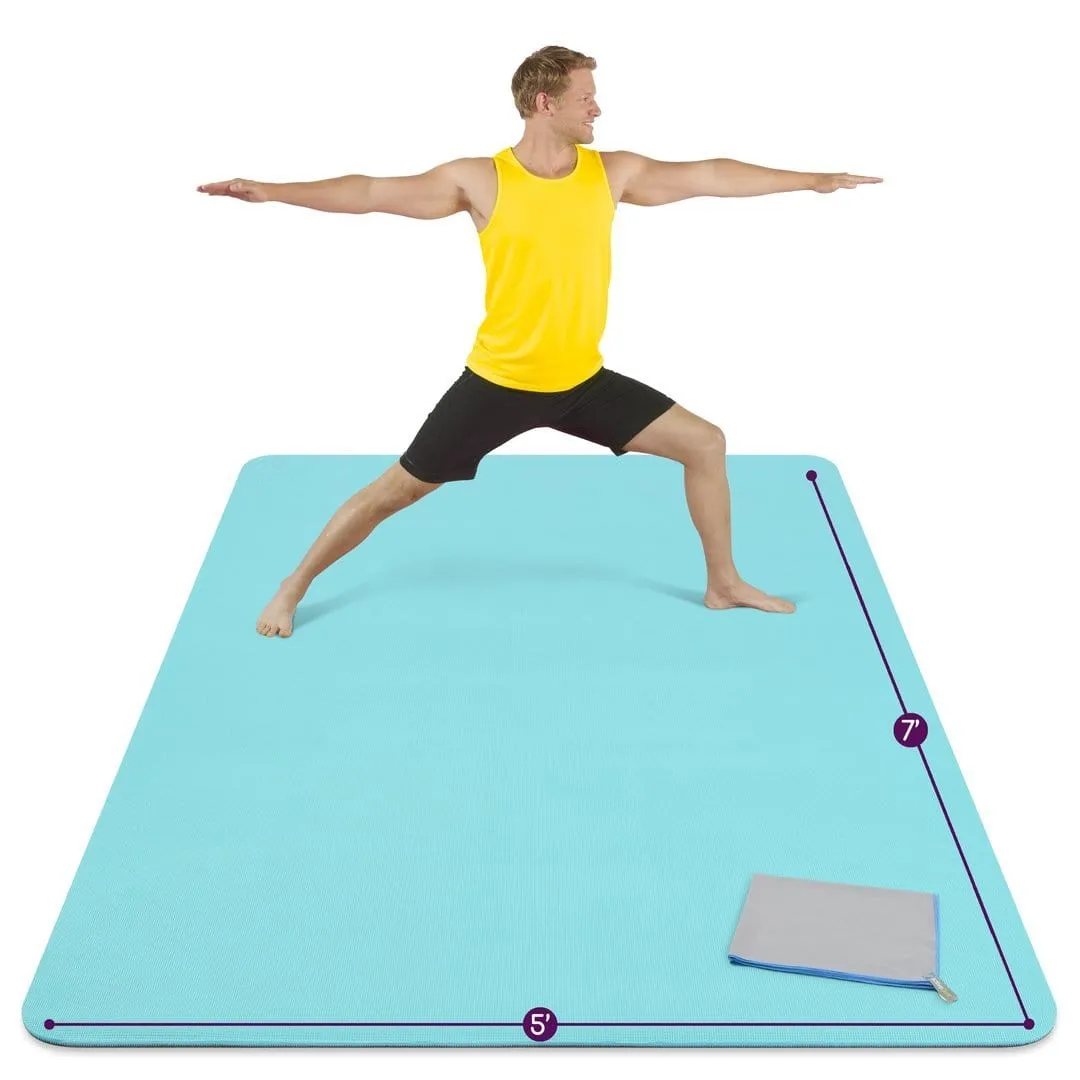 Large Yoga Mats for Acroyoga and Home Gym